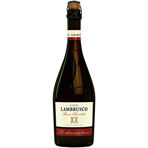 Шампанское Lambrusco Rosso 0.75л