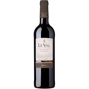 Вино Le Val Merlot красное сухое 0,75 л